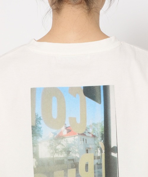 mysty woman（ミスティウーマン）の「【花盛友里さんコラボ】コラボフォトショートTシャツ 493897（Tシャツ/カットソー・レディース・ホワイト系その他4/ホワイト系その他2/ホワイト系その他3/ホワイト系その他・FREE）」の13枚目の写真