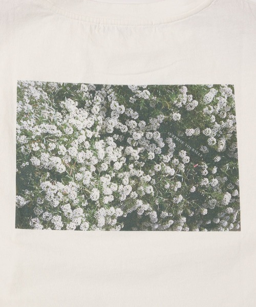 mysty woman（ミスティウーマン）の「【花盛友里さんコラボ】コラボフォトショートTシャツ 493897（Tシャツ/カットソー・レディース・ホワイト系その他4/ホワイト系その他2/ホワイト系その他3/ホワイト系その他・FREE）」の9枚目の写真