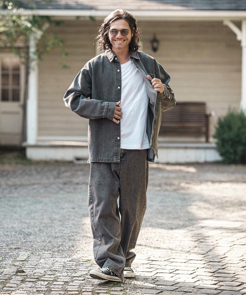 ms6080- 10ozデニムブリーチシャツ（シャツ/ブラウス）｜CAMBIO