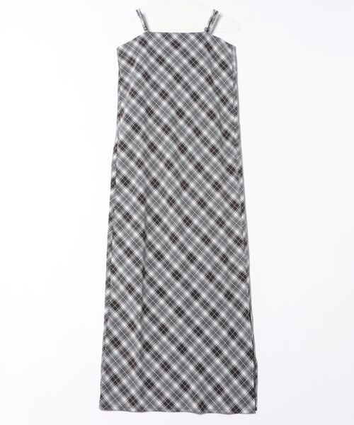 esutoreja（エストレジャ）の「チェックキャミソールワンピース（ワンピース・レディース・ブラック/ブラウン/レッド・FREE）」の12枚目の写真