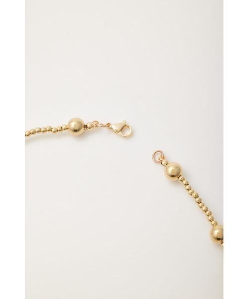 RODEO CROWNS WIDE BOWL（ロデオクラウンズワイドボウル）の「フラワービーズネックレス（ネックレス・レディース・レッド/ゴールド/シルバー・FREE）」の7枚目の写真