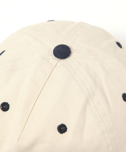 セール】刺繍バイカラーCAP（キャップ）｜BAYFLOW（ベイフロー