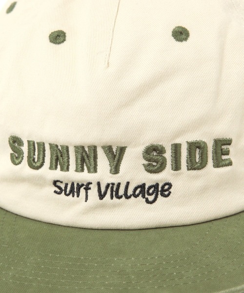 BAYFLOW（ベイフロー）の「刺繍バイカラーCAP（キャップ・メンズ・ネイビー/レッド/カーキ・FREE）」の17枚目の写真