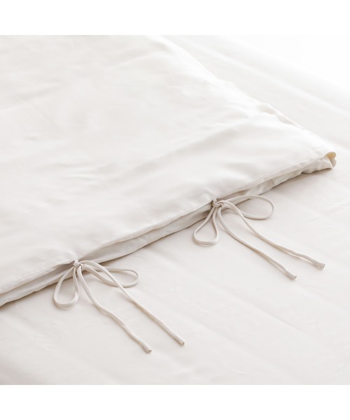 セール】しっとりなめらか CICA加工 スリムリボン 掛け布団カバー