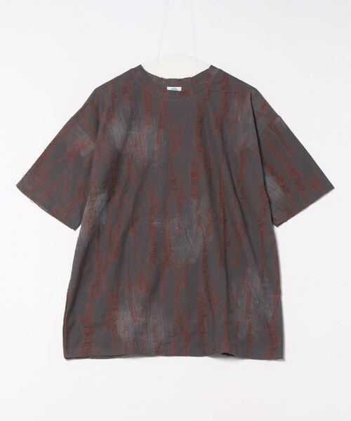 HOOK(フック)の「【HOOK】for girls アートプリントTシャツ (SS)(Tシャツ/カットソー・レディース・ダークグレー/ピンク/ホワイト/ライトグレー/ライトブルー/グレー・FREE)」の1枚目の写真