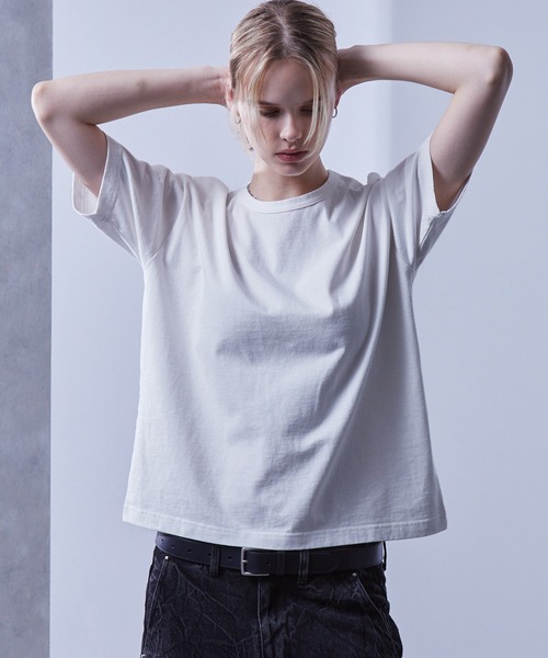 スリムフィット コンパクトショートTシャツ（Tシャツ/カットソー