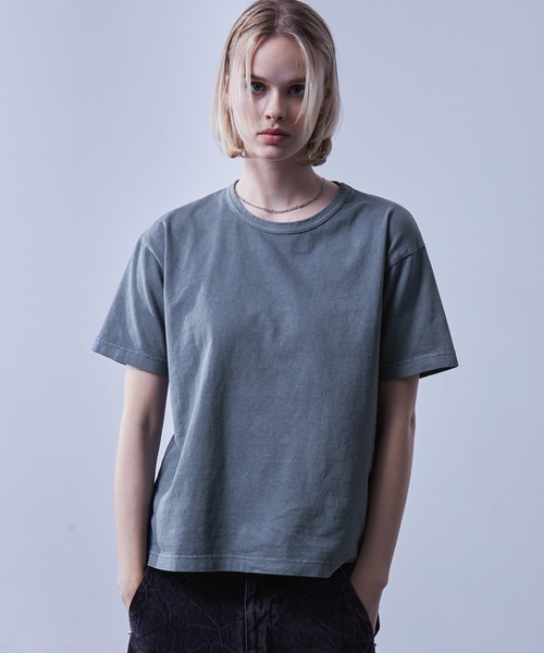 スリムフィット コンパクトショートTシャツ（Tシャツ/カットソー