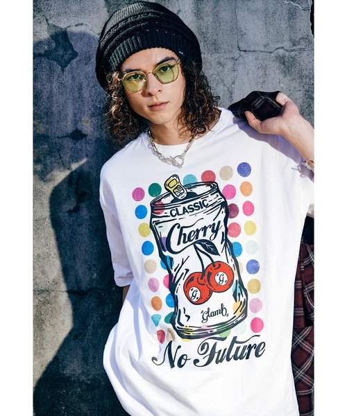 TRIPSHION Triple Cherry グラフィック Tシャツ 8colors Cherry Drink T-Shirt / チェリードリンクTシャツ（Tシャツ