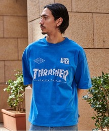 『THRASHER/スラッシャー』GAME LOGO PIGMENT半袖TEE