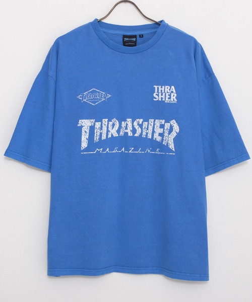 セール】『THRASHER/スラッシャー』GAME LOGO PIGMENT半袖TEE（Tシャツ