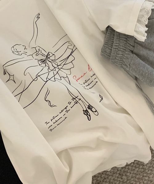 DIAVEL(ディアベル)の「オーバーサイズレース裾半袖Tシャツ(Tシャツ/カットソー・レディース・グレー/ホワイト・M)」の12枚目の写真