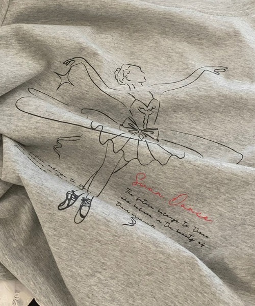 DIAVEL(ディアベル)の「オーバーサイズレース裾半袖Tシャツ(Tシャツ/カットソー・レディース・グレー/ホワイト・M)」の10枚目の写真