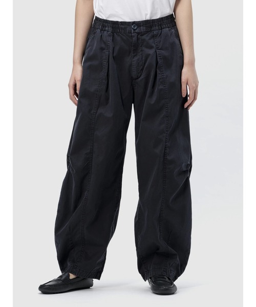 GAP ミッドライズツイルバレルパンツ あせたブラックS 中古 GAP ミッドライズツイルバレルパンツ あせたブラックS 中古