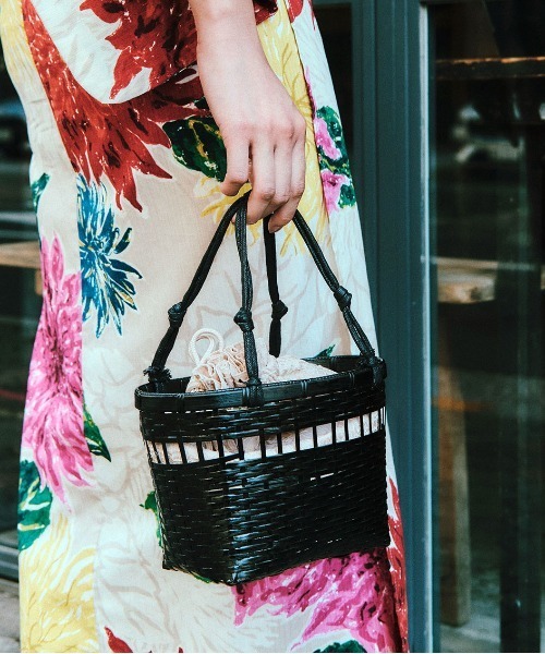 バッグ AMERI MEDI RATTAN STUDS BAG アメリヴィンテージ AMERI MEDI RATTAN STUDS BAG
