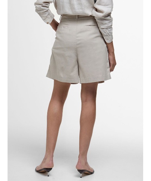 Barbour（バブアー）の「Luna コットンリネンショーツ（その他パンツ・レディース・ベージュ/ブラック・8/10）」の6枚目の写真