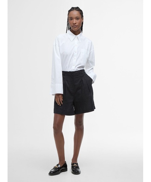 Barbour（バブアー）の「Luna コットンリネンショーツ（その他パンツ・レディース・ベージュ/ブラック・8/10）」の9枚目の写真