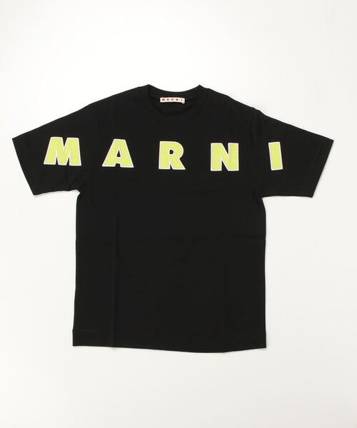 MARNI(マルニ)の「MARNI(マルニ)Kids & Junior ブランドロゴ半袖Tシャツカットソー(Tシャツ/カットソー・キッズ・ライトイエロー/ブラック/ライトグレー・12Y/14Y/8Y/6Y/4Y/10Y)」の8枚目の写真