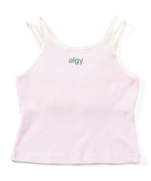 algy（アルジー）の「アソートタンタケリブキャミ（キャミソール・キッズ・ピンク/ブルー/オフホワイト・XX-SMALL/X-SMALL/MEDIUM/SMALL）」の13枚目の写真