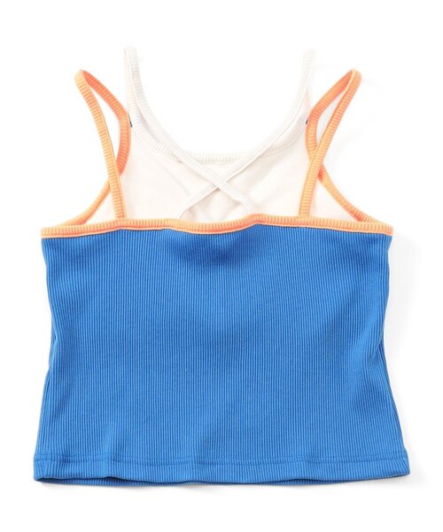 algy（アルジー）の「アソートタンタケリブキャミ（キャミソール・キッズ・ピンク/ブルー/オフホワイト・XX-SMALL/X-SMALL/MEDIUM/SMALL）」の14枚目の写真