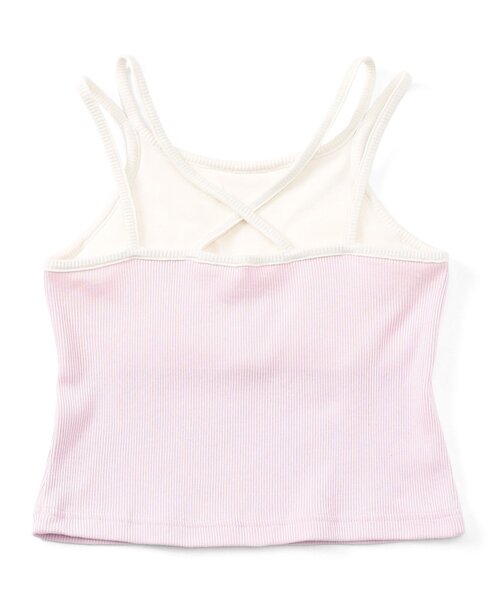 algy（アルジー）の「アソートタンタケリブキャミ（キャミソール・キッズ・ピンク/ブルー/オフホワイト・XX-SMALL/X-SMALL/MEDIUM/SMALL）」の16枚目の写真