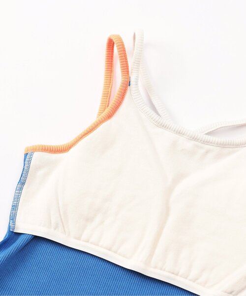 algy（アルジー）の「アソートタンタケリブキャミ（キャミソール・キッズ・ピンク/ブルー/オフホワイト・XX-SMALL/X-SMALL/MEDIUM/SMALL）」の5枚目の写真