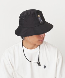 POLO RALPH LAUREN（ポロ ラルフ ローレン）の「【WEB限定】遮光 晴雨兼用 レインハット ”FLAG BEAR” ポロベア（ハット）」