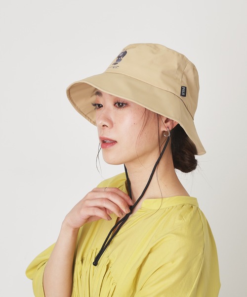 POLO RALPH LAUREN(ポロ ラルフ ローレン)の「【WEB限定】遮光 晴雨兼用 レインハット ”FLAG BEAR” ポロベア(ハット・レディース・ベージュ/ネイビー/ブラック・FREE)」の10枚目の写真