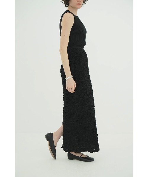CLANE(クラネ)の「CLANE/クラネ/SHIRRING STRAIGHT SKIRT(スカート・レディース・ブラック/アイボリー/ブラウン・1)」の22枚目の写真