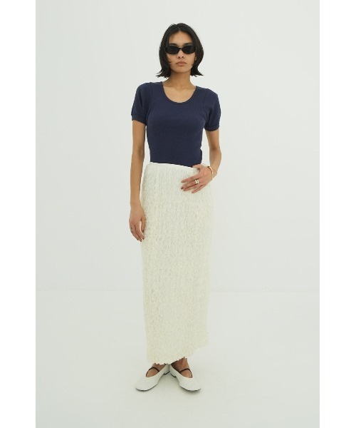 CLANE/クラネ/SHIRRING STRAIGHT SKIRT（スカート）｜CLANE
