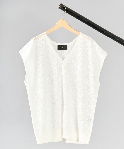 c/est（シーエ）の「【 c/est / シーエ 】 Net Mesh Cardigan