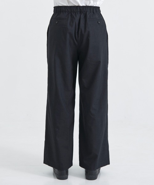marka（マーカ）の「【marka/マーカ】WIDE LEG EASY PANTS（スラックス・メンズ・ブラック/ネイビー・1/2）」の7枚目の写真