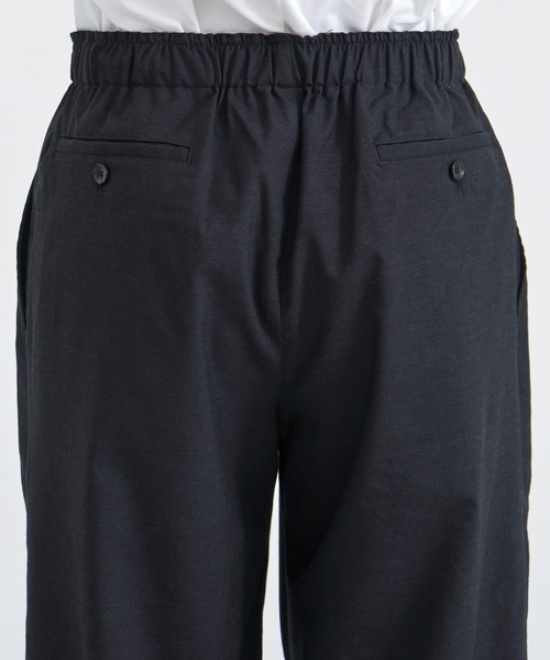 marka（マーカ）の「【marka/マーカ】WIDE LEG EASY PANTS（スラックス・メンズ・ブラック/ネイビー・1/2）」の9枚目の写真