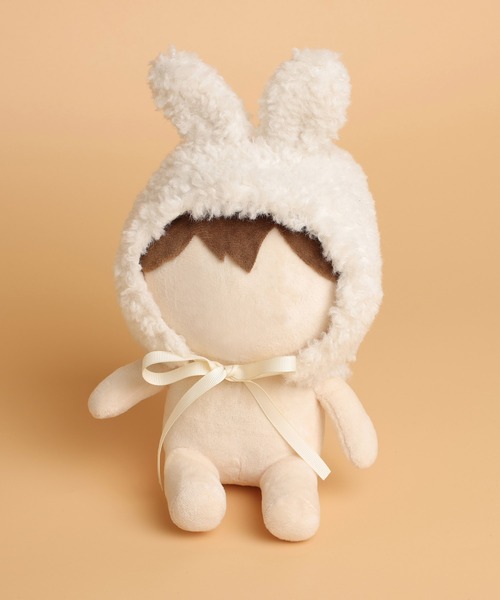 セール】ぬい服 20cm ボンネット風 ぬいポンチョ ぬいずきん