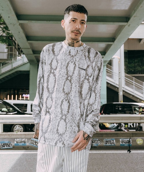 Subciety（サブサエティ）の「Patterned waffle tee（Tシャツ/カットソー・メンズ・A/B/C・X-LARGE/LARGE/MEDIUM/SMALL）」の11枚目の写真
