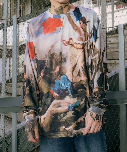 Subciety（サブサエティ）の「Patterned waffle tee（Tシャツ/カットソー・メンズ・A/B/C・X-LARGE/LARGE/MEDIUM/SMALL）」の13枚目の写真