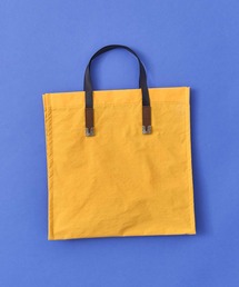【TOGA TOO/トーガトゥー】Square tip tote bag/スクエアチップトートバッグ