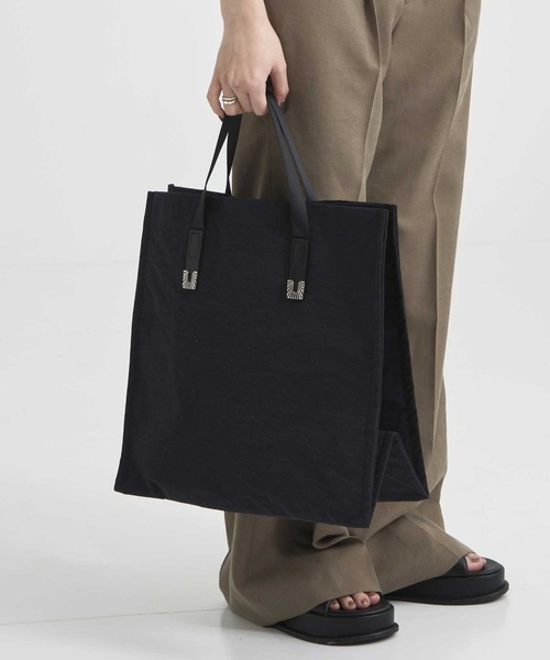 【TOGA】トーガ スクエアチップトートバッグ TOGA TOO/トーガトゥー】Square tip tote bag/スクエアチップ