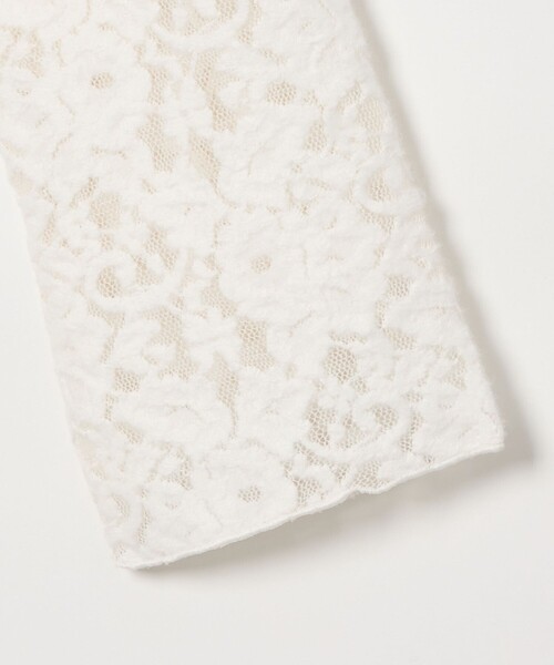 EMMEL REFINES（エメルリファインズ）の「＜EMMEL REFINES＞EM レース ロング ワンピース（ワンピース・レディース・オフホワイト/ブラック・M/S）」の11枚目の写真