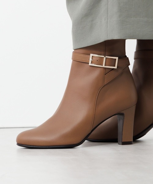 HIMIKO（ヒミコ）の「【HIMIKO】サイドバックルヒールブーツ/651410（ブーツ・レディース・ブラウン/ブラック/グレー・24.0cm/23.5cm/22.5cm/22.0cm/25.5cm/23.0cm/21.5cm/25.0cm/24.5cm）」の8枚目の写真