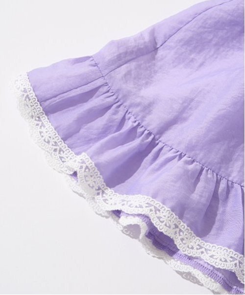 Lycee mine(リセマイン)の「シアーギャザートップス【子供服】【キッズ】【女の子】(シャツ/ブラウス・キッズ・ピンク/クリーム/ミント/ラベンダー・110cm/120cm/100cm/150cm/140cm/130cm)」の11枚目の写真
