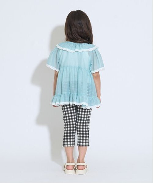 Lycee mine(リセマイン)の「シアーギャザートップス【子供服】【キッズ】【女の子】(シャツ/ブラウス・キッズ・ピンク/クリーム/ミント/ラベンダー・110cm/120cm/100cm/150cm/140cm/130cm)」の20枚目の写真