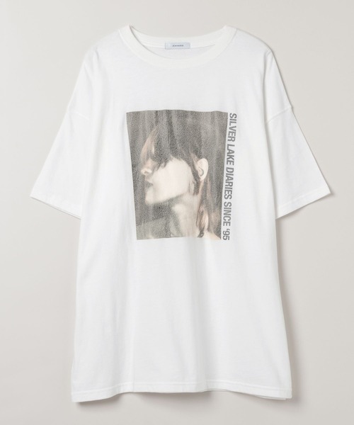 ROCKフォトクラック BIG TEE/586510（Tシャツ/カットソー