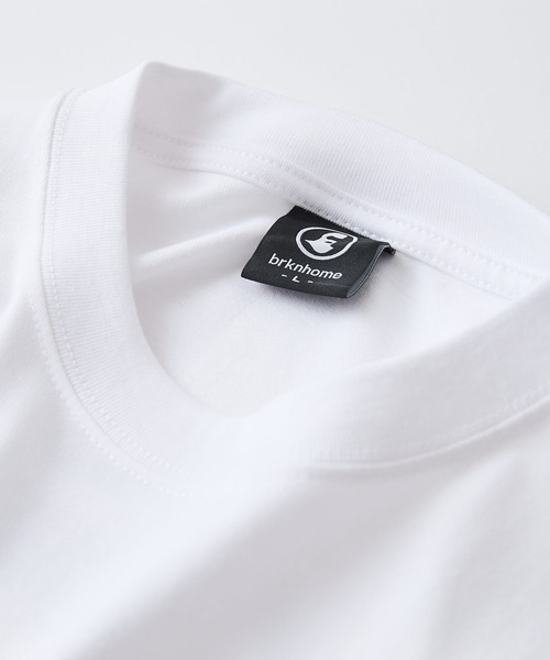 brknhome(ブロークンホーム)の「【brknhome/ブロークンホーム】サークルロゴ バックプリントTシャツ オーバーサイズ(Tシャツ/カットソー・メンズ・ホワイト/ブラック・MEDIUM/LARGE)」の10枚目の写真