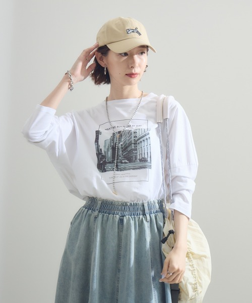 Paradise Picnic(パラダイスピクニック)の「TRANOI. 2WAY TORA BAG(トートバッグ・レディース・グレー/ブラック/アイボリー・FREE)」の5枚目の写真