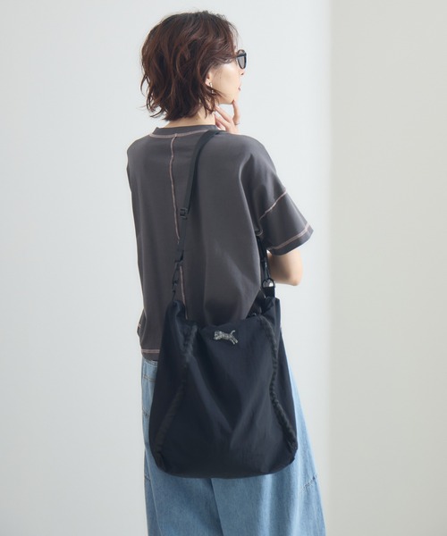 Paradise Picnic(パラダイスピクニック)の「TRANOI. 2WAY TORA BAG(トートバッグ・レディース・グレー/ブラック/アイボリー・FREE)」の15枚目の写真