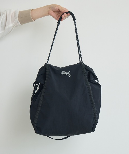 Paradise Picnic(パラダイスピクニック)の「TRANOI. 2WAY TORA BAG(トートバッグ・レディース・グレー/ブラック/アイボリー・FREE)」の16枚目の写真