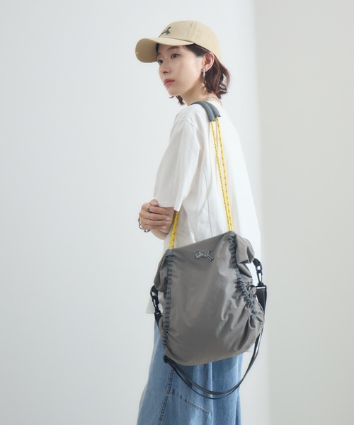 Paradise Picnic(パラダイスピクニック)の「TRANOI. 2WAY TORA BAG(トートバッグ・レディース・グレー/ブラック/アイボリー・FREE)」の21枚目の写真