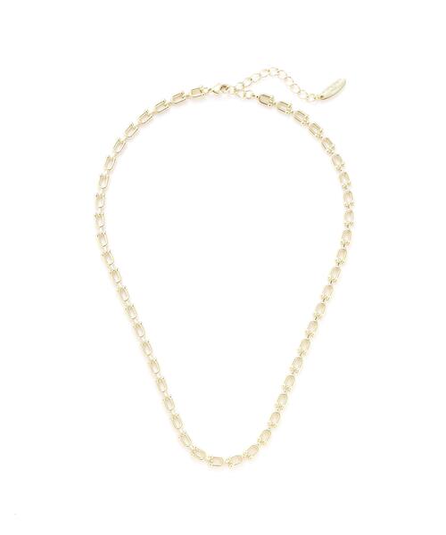 NATURAL BEAUTY BASIC（ナチュラルビューティーベーシック）の「デザインチェーンネックレス（ネックレス・レディース・シルバー/ゴールド・ﾌﾘ-）」の2枚目の写真