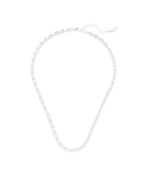 NATURAL BEAUTY BASIC(ナチュラルビューティーベーシック)の「デザインチェーンネックレス(ネックレス・レディース・シルバー/ゴールド・フリ-)」の4枚目の写真