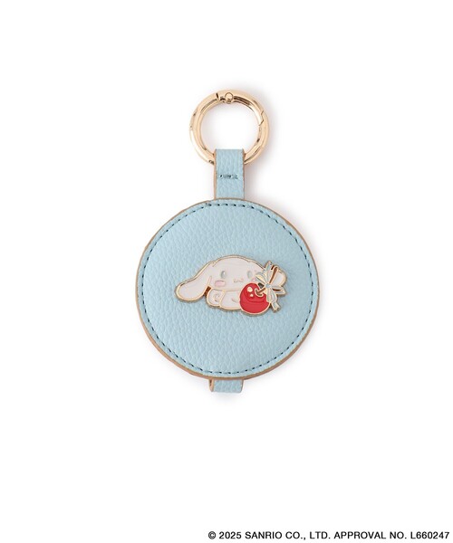 VIS（ビス）の「【シナモロール】VIS別注ミラーチャーム（キーホルダー・レディース・サックスブルー/ベージュ系その他・FREE）」の5枚目の写真